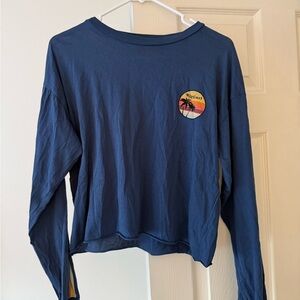 Rip Curl Navy Long Sleeve Tee